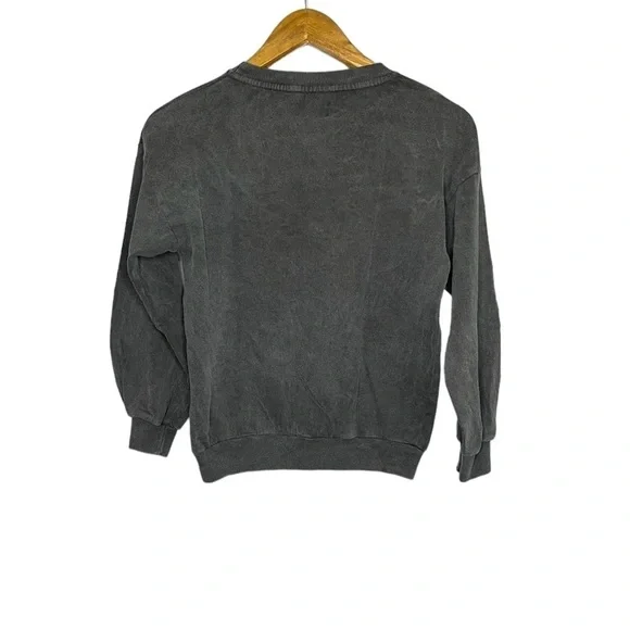 Bobo Choses Sail Rope Print Sweatshirt Unisex Dark Gray NWT